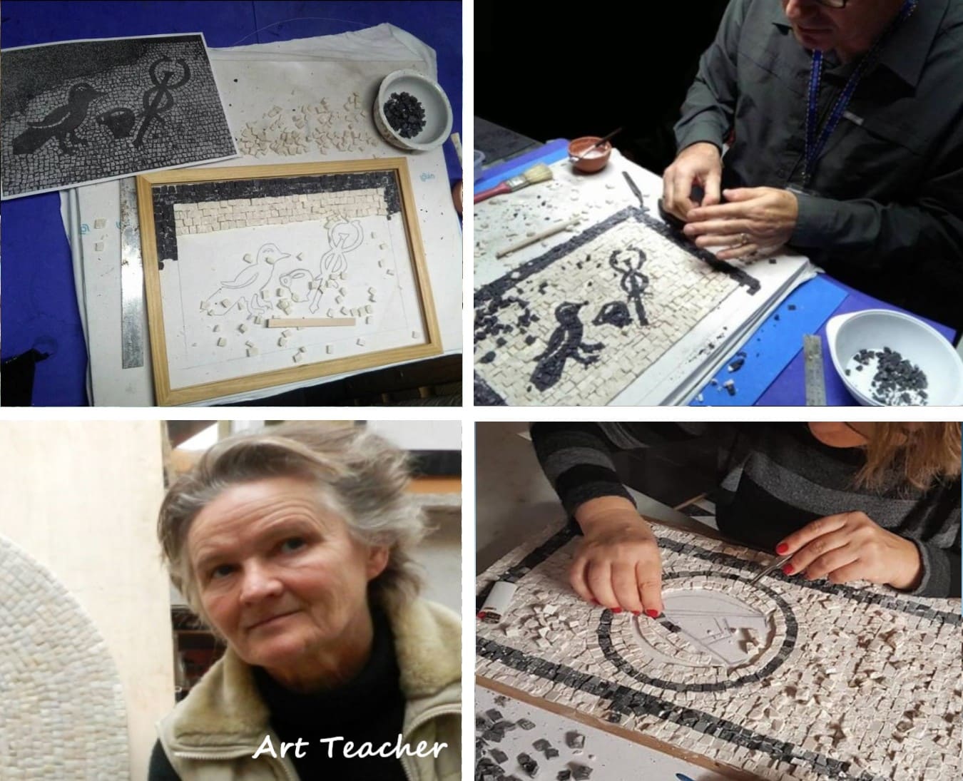 Mosaic course in Rome